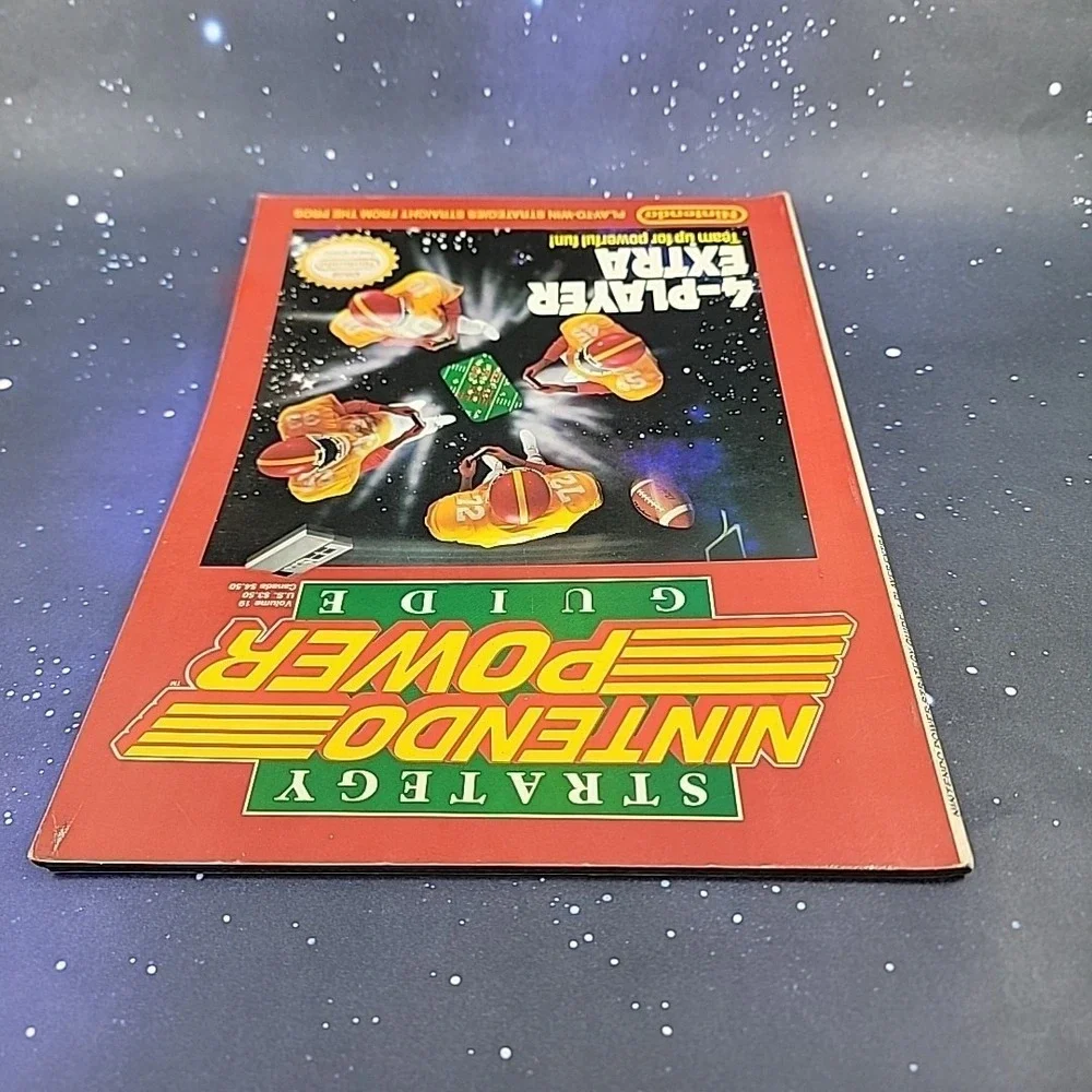 Nintendo Power Magazine Volume 19 4-Player Extra Strategy Guide 1990 December
